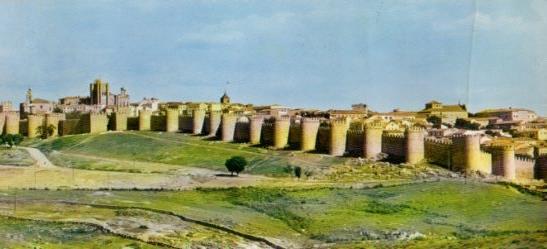 POSTAL PV12251: Vista y Murallas de Avila