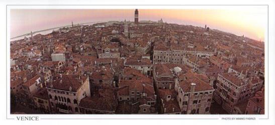 POSTAL PV12247: Panorama Chiesa S. Giovanni e Paolo, Venezia