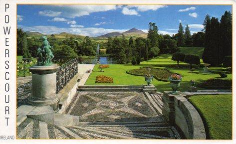 POSTAL PV12266: Powerscourt Gardens Enniskerry, Ireland