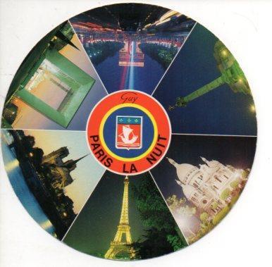 POSTAL PV12285: Paris la nuit