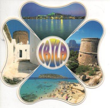 POSTAL PV12284: Vistas de Ibiza