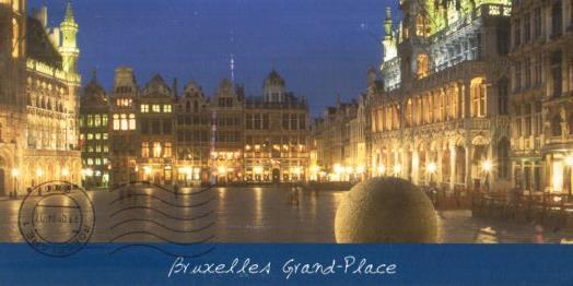 POSTAL PV12246: Bruxelles Grand Place