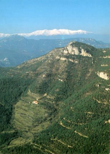 POSTAL PV12278: Vista Mare de Deu del Mont, La Garrotxa
