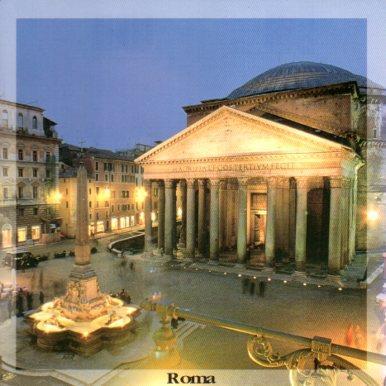 POSTAL PV12271: Il Pantheon, Roma