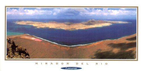 POSTAL PV12218: Mirador del Rio, Lanzarote