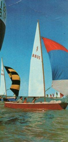 POSTAL PV12210: Yachting, Argentina