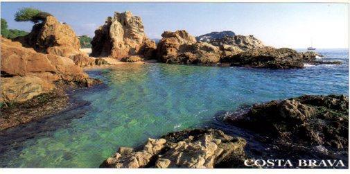 POSTAL PV12219: Cala en Lloret, Costa Brava