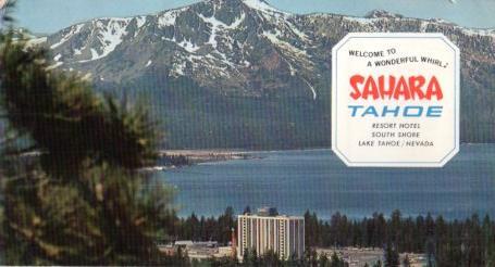 POSTAL PV12240: Sahara Tahoe resort hotel, Lake Tahoe