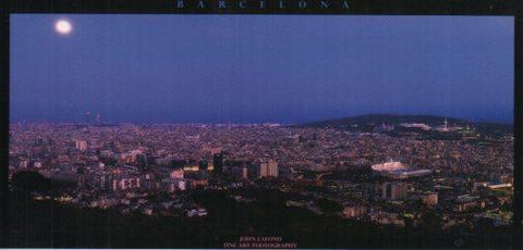 POSTAL PV12235: Vista de Barcelona desde el Tibidabo