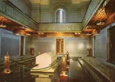 POSTAL PV11984: Mausolee Mohammed V Rabat. La Salle du tombeau