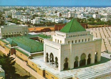 POSTAL PV11981: Mausolee Mohammed V Rabat. Vue panoramique