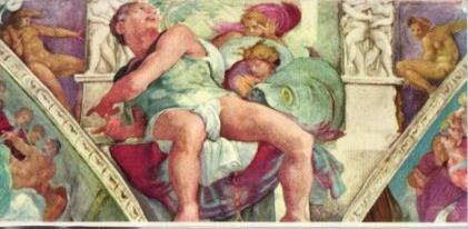 POSTAL PV11967: La Cappella Sistina. Il Profeta Giona