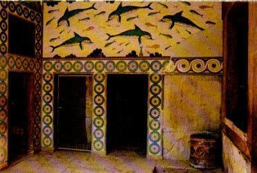 POSTAL PV12007: Knossos. The Queen's megaron