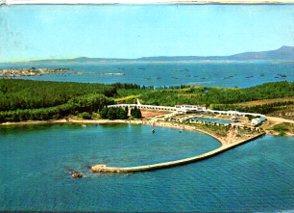 POSTAL PV11936: Isla de la Toja. Vista aerea