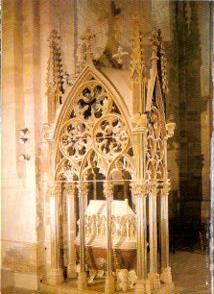 POSTAL PV11925: Monestir de Santes Creus. Sepultura de Pedro II El Grande
