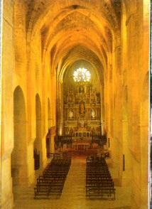 POSTAL PV11923: Monestir de Santes Creus. Nave mayor