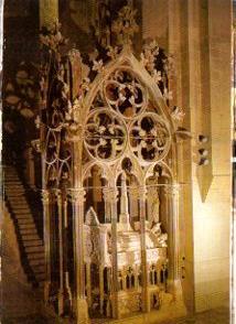 POSTAL PV11921: Monestir de Santes Creus. Tumbas de Jaime II y Blanca de Anjou