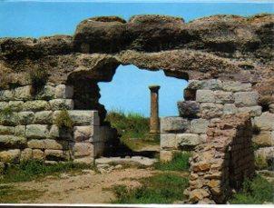 POSTAL PV11961: Ampurias. Murallas romanas