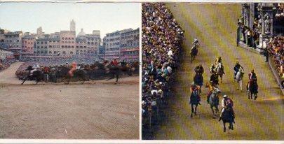 POSTAL PV11957: Siena, Il Palio