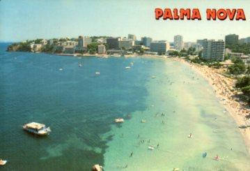 POSTAL PV12067: Palma Nova vista, Mallorca