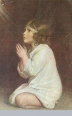 POSTAL PV12064: El pequeño Samuel por J. Reynolds