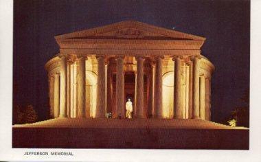 POSTAL PV12059: Washington D.C.  Jefferson Memorial