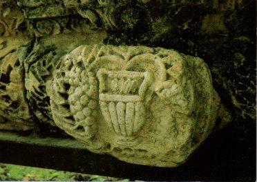 POSTAL PV12027: Capharnaum. Remains of the ancient Synagogue