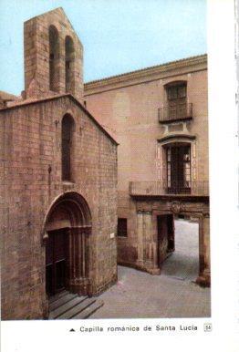 POSTAL PV12055: Catedral de Barcelona. Capilla de Santa Lucia