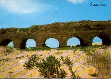 POSTAL PV12038: Israel. Caesarea the Roman Aqueduct