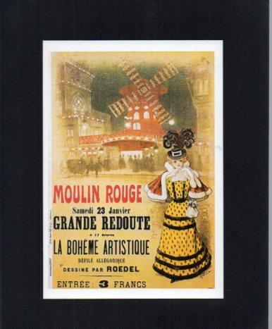 POSTAL PV12291: Molin Rouge Grande Redoute