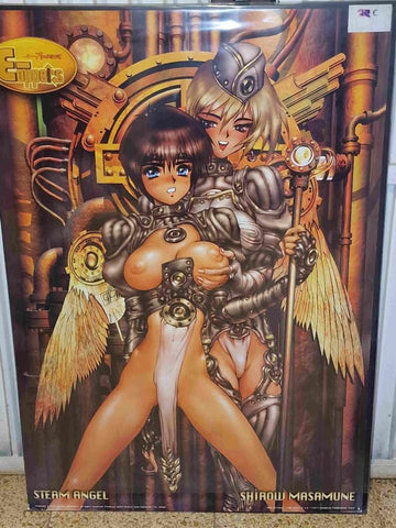 Poster manga: Shirow Masamune. Steam Angel