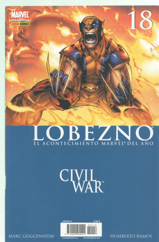 Panini: Lobezno volumen 4 numero 18: Civil War