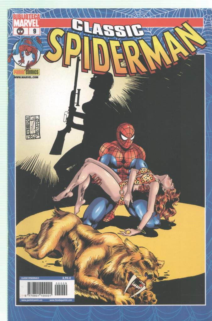 Panini: Classic Spiderman numero 09: El mundo es una jungla