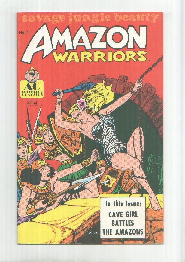 AC Comics: Amazon Warriors numero 1: Cave Girl