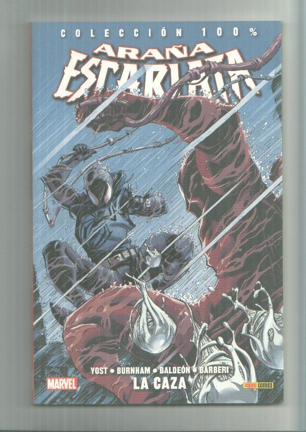 Panini: Coleccion 100%: Araña Escalarta numero 3: La caza