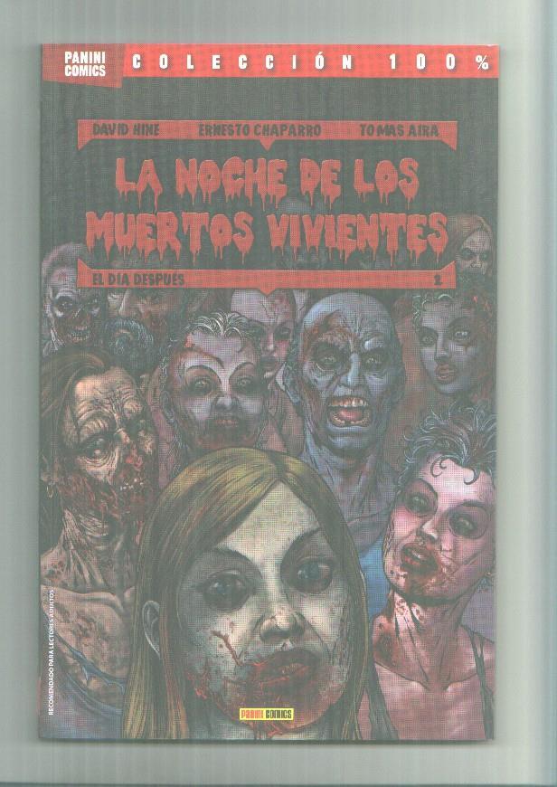 Panini: Coleccion 100%: La noche de los muertos vivientes; el dia despues 2