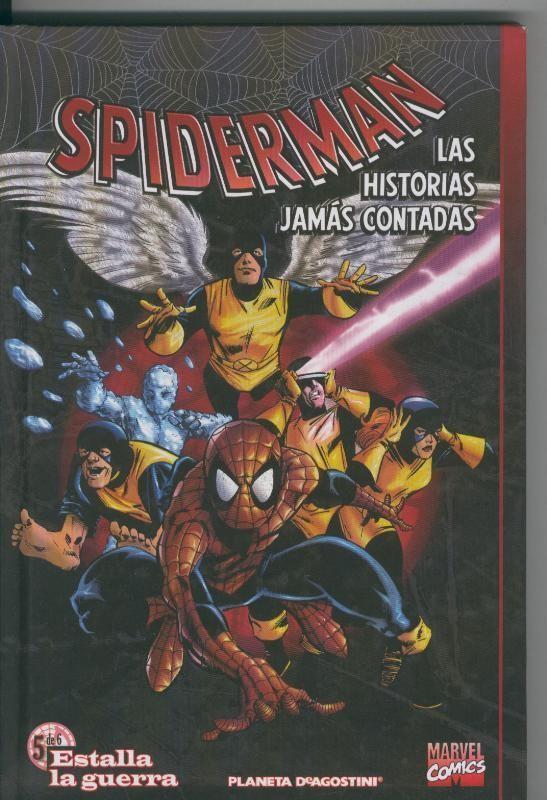 Planeta: Spiderman Las historias jamas contadas libro numero 5: Estalla la guerra