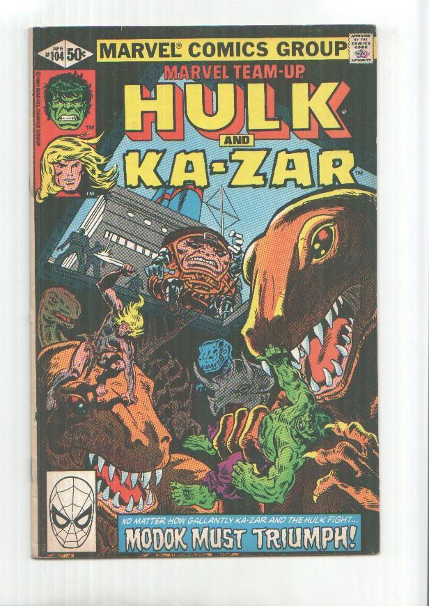 Marvel Comics numero 104: Hulk and Kazar