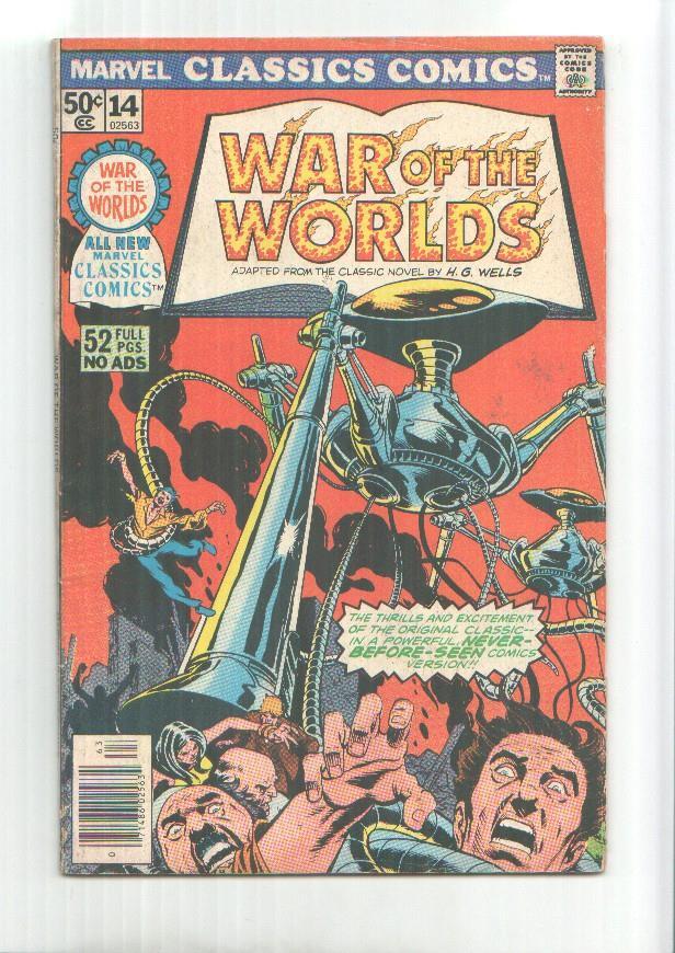 Marvel Classics Comics numero 14: War of the Worlds