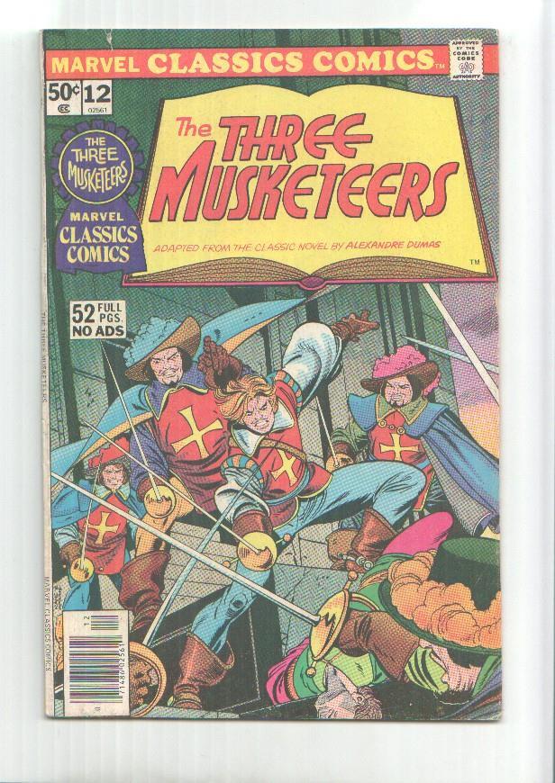 Marvel Classics Comics numero 12: The Three Musketeers
