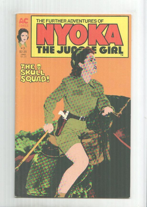 AC Comics numero 03: The Further adventures of NYOKA The Jungle Girl:  