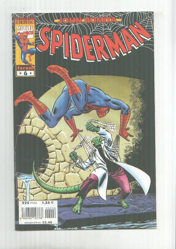 Planeta: Spiderman de John Romita numero 06: Donde acecha el lagarto