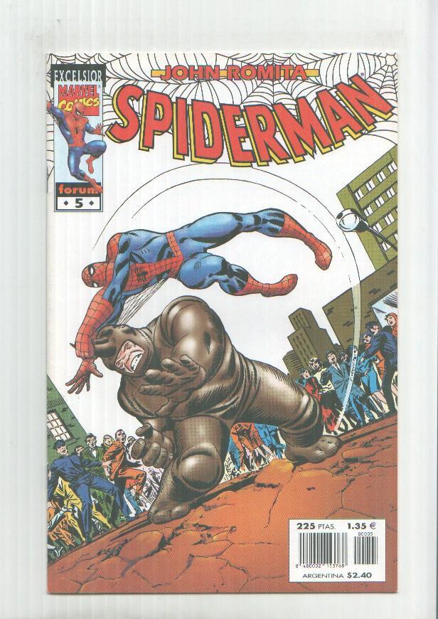 Planeta: Spiderman de John Romita numero 05: El Ringo desencadenado