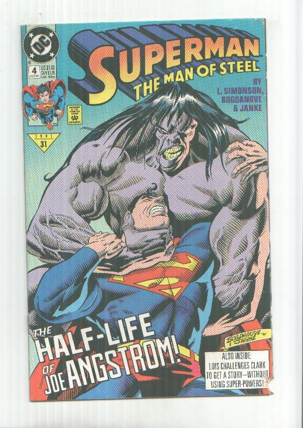 DC Comics: Superman: The Man of Steel numero 4