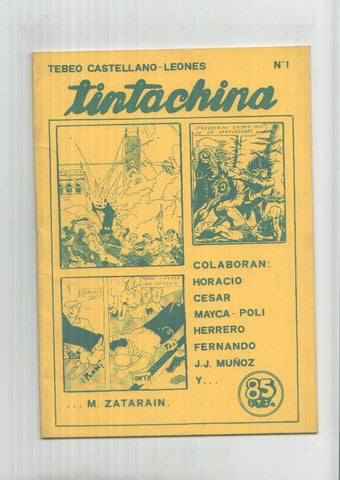 Fanzine: Tintachina numero 1