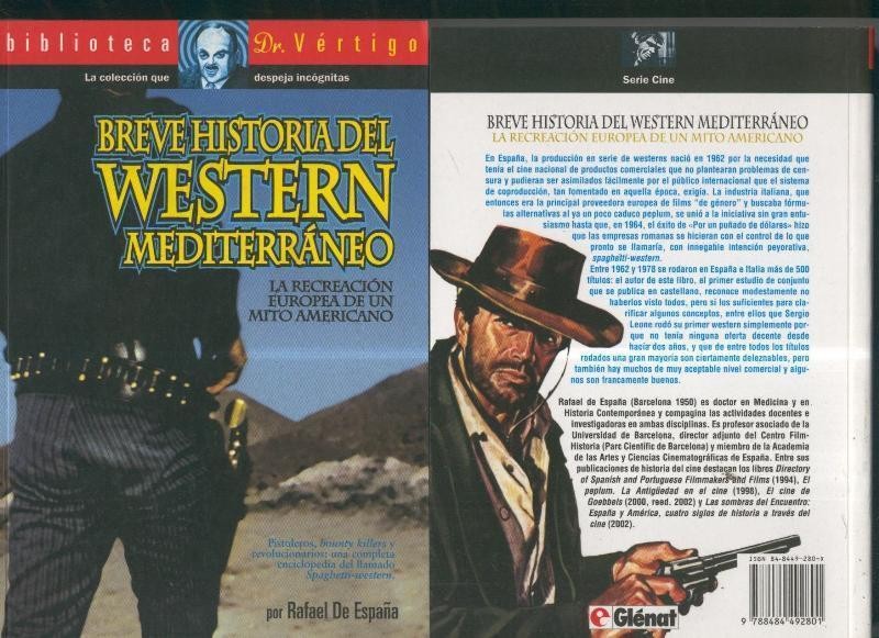 Biblioteca Dr. Vertigo numero 25: Breve historia del Western mediterraneo