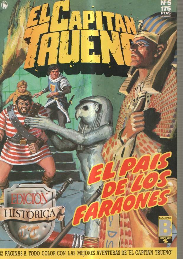 Edicion Historica: El Capitan Trueno numero 05: El pais de los faraones