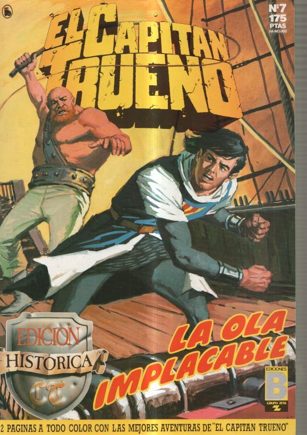Edicion Historica: El Capitan Trueno numero 07: La ola implacable
