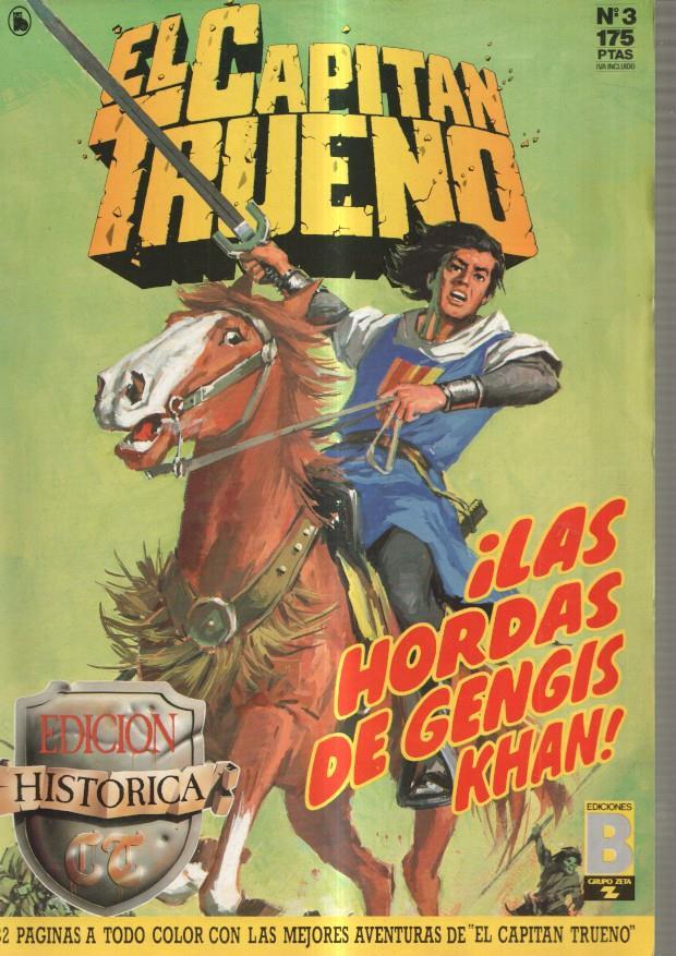 Edicion Historica: El Capitan Trueno numero 03: Las hordas de Gengis Khan