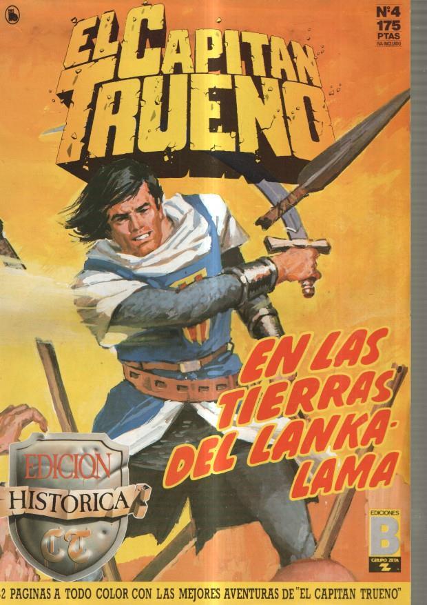 Edicion Historica: El Capitan Trueno numero 04: En las tierras del lanka-Lama